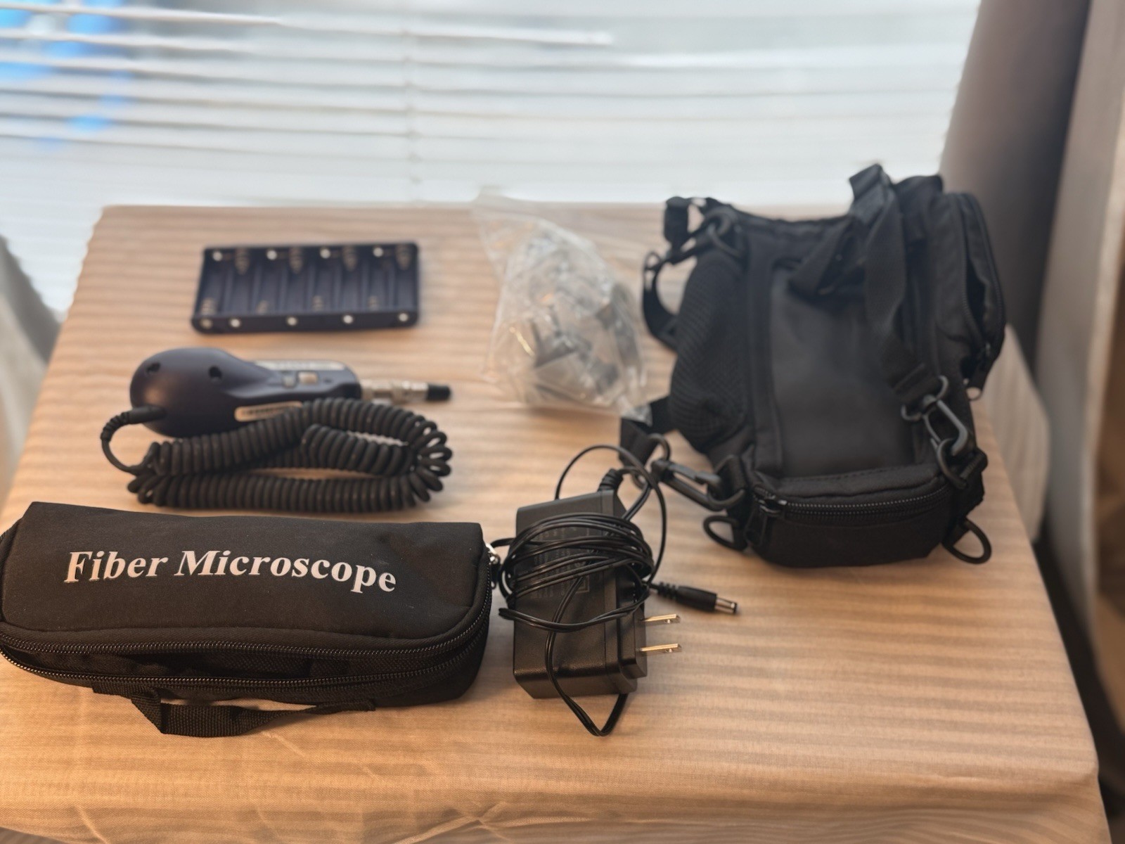 VIAVI OLP-87 PON Power Meter Kit + Fiber Microscope + Accessories Bundle