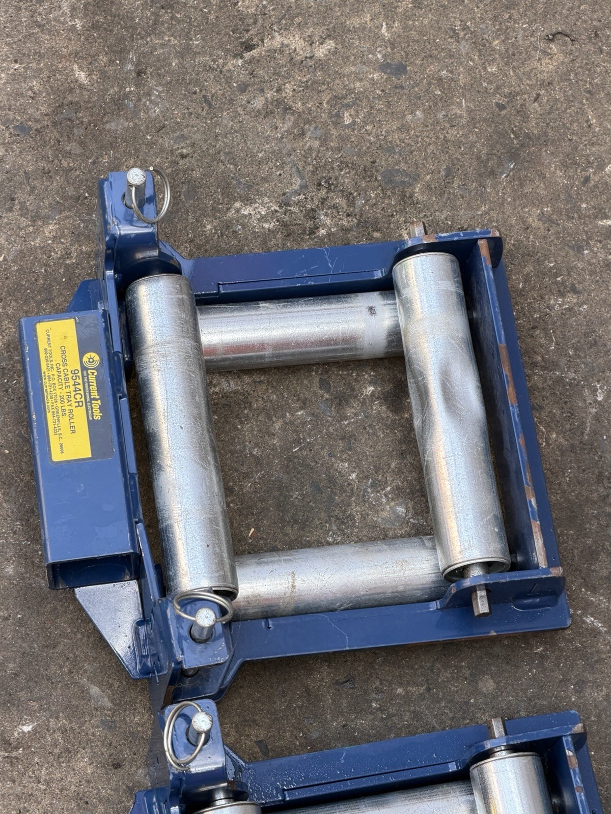 Current Tools 9544CR Cross Cable Tray Roller Set Of 2