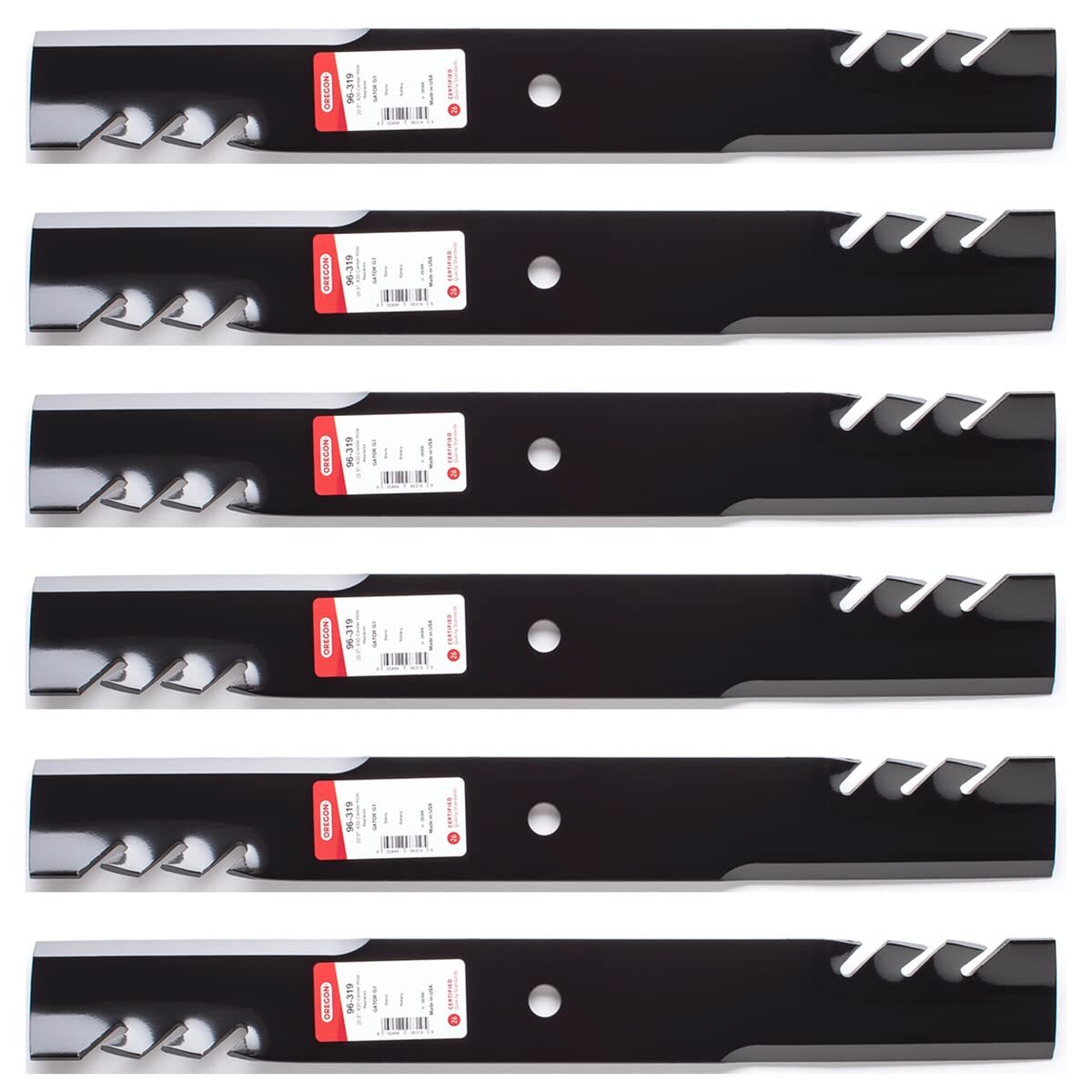 GENUINE OEM OREGON PART # 96-319 GATOR BLADE 6 PACK