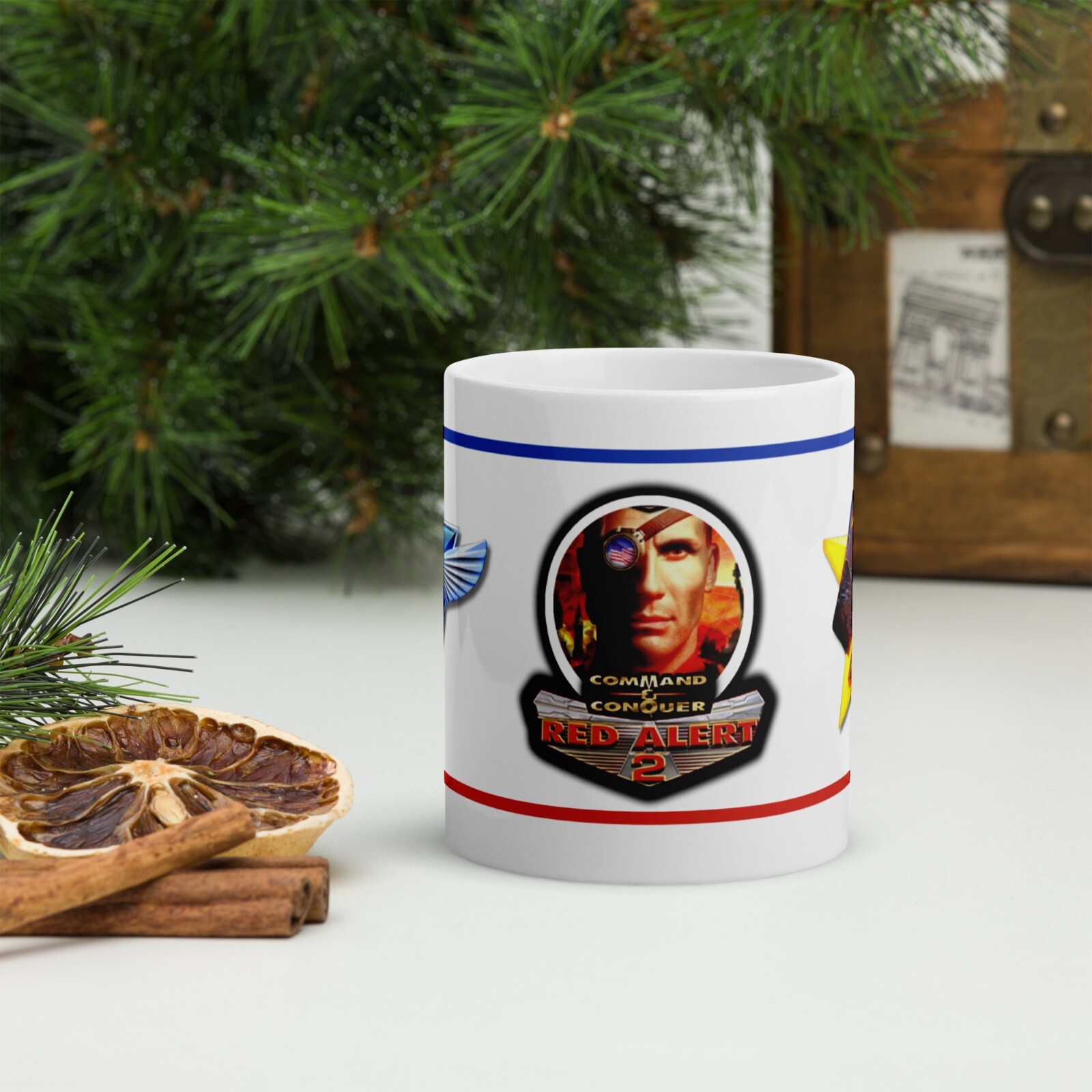 Command & Conquer: Red Alert 2 - Westwood -11 Oz Coffee Tea Mug - Best Gift