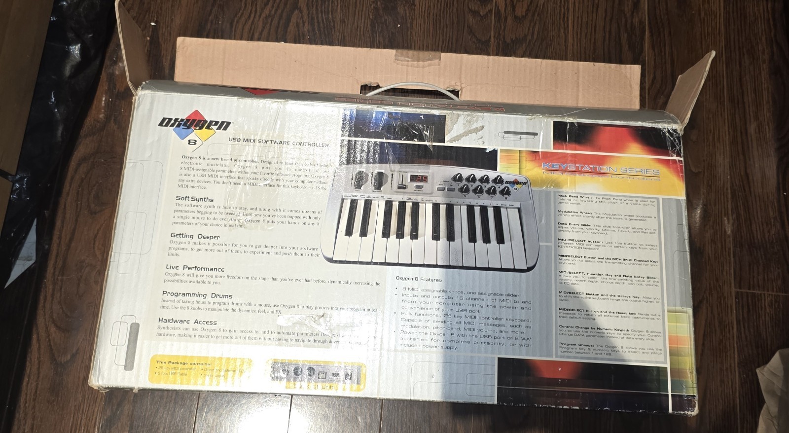 M-Audio Midiman Oxygen 8 25 key Controller MIDI - Keyboard Controller USB