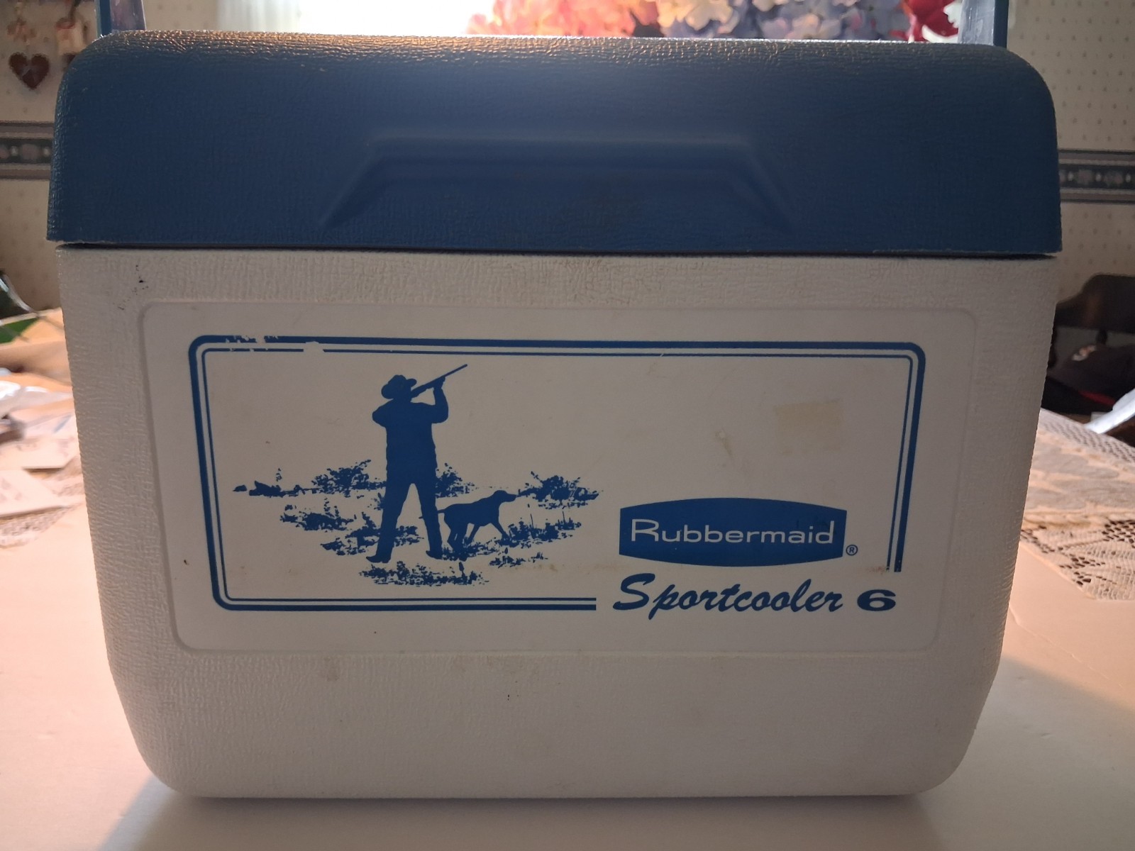 Vintage Rubbermaid Sportcooler 6 can GOTT Cooler Hunting Fishing Beach Lunch Box