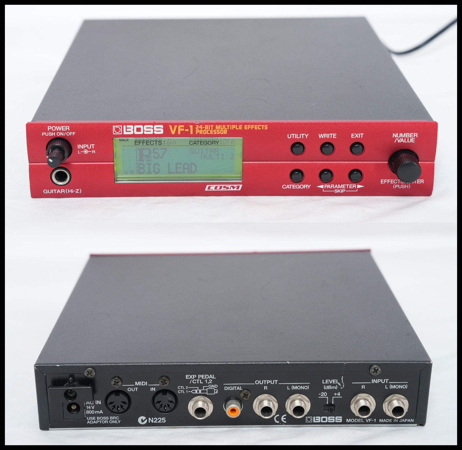 BOSS VF-1 24-BIT MULTIPLE EFFECTS PROCESSOR Guitar Effect