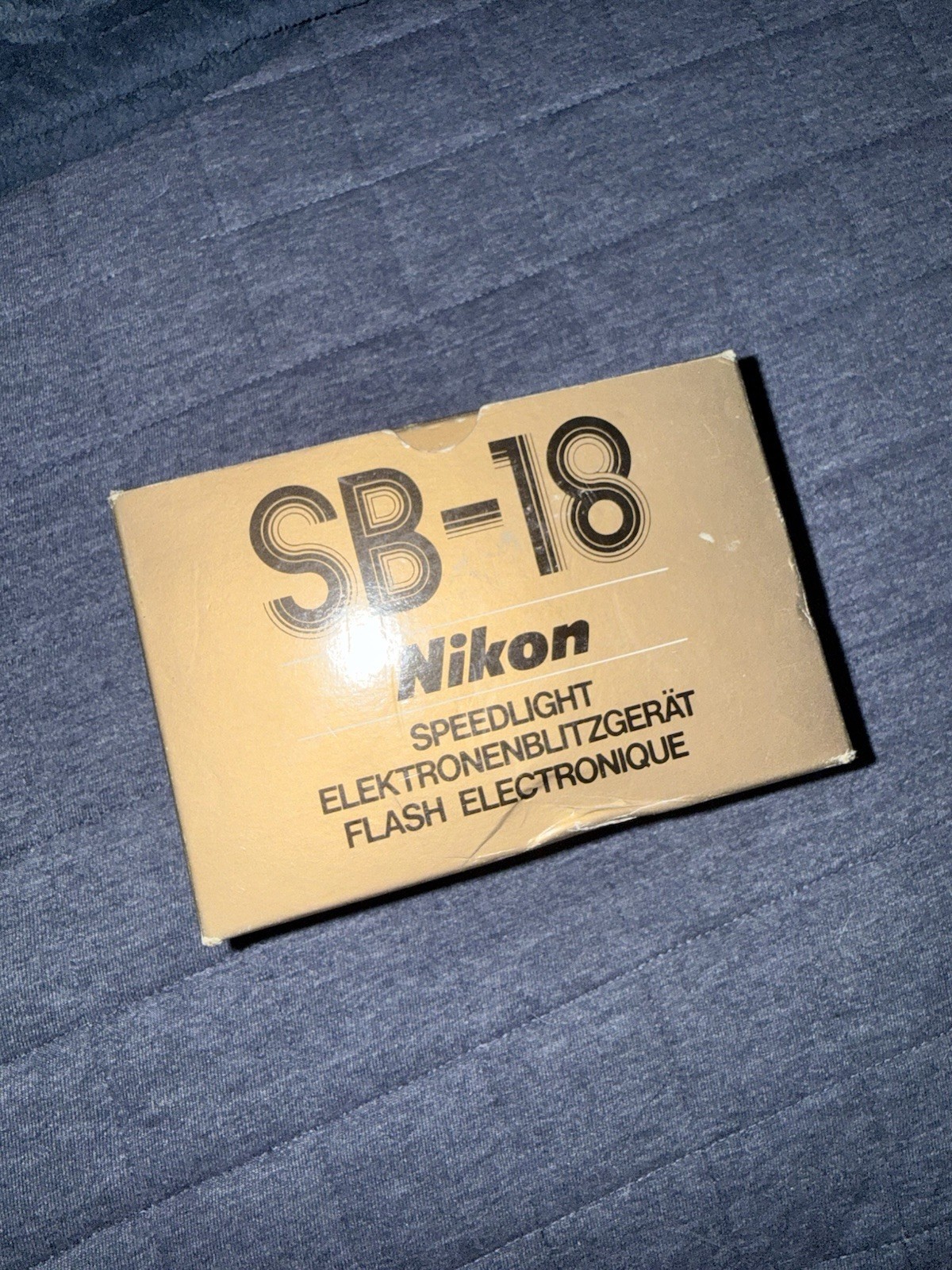 Nikon SB-18 BOX ONLY