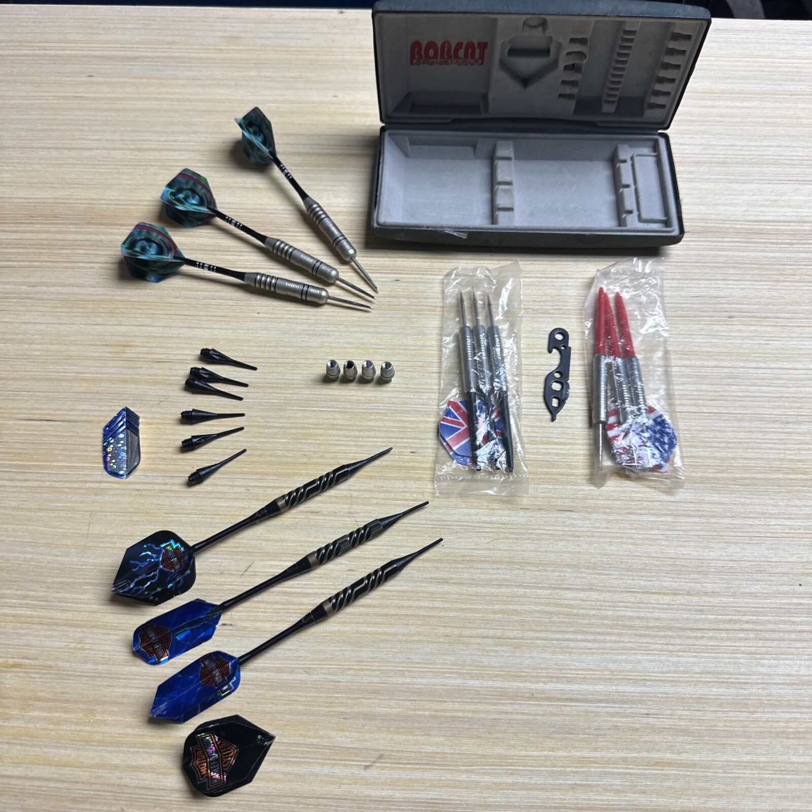 Assorted Dart Throwing Equipment