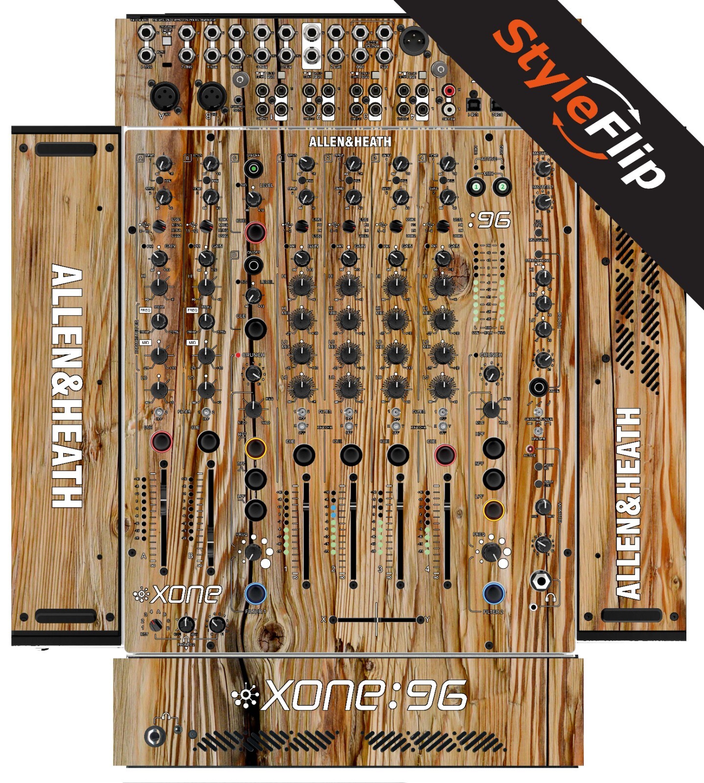 Allen & Heath Xone 96 Skin | Wood 4 | Protective Decal | StyleFlip Skins
