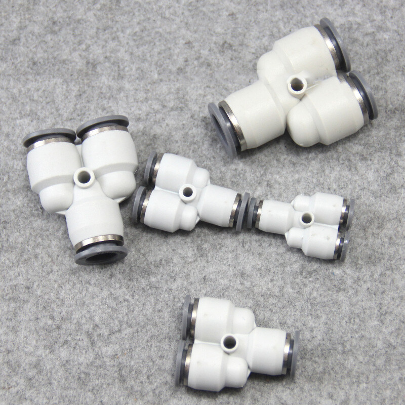 Pneumatic Connectors PY Air Hose Quick Connector Cylinder Push In Pipe Fitting