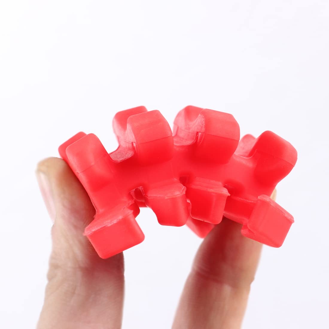 SOPOGER Bow Limb Dampeners for Compound Crossbow Red