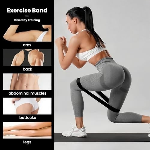 Aucuu 6 in 1 Foam Roller Set Includes Hollow Core Massage Roller, Yoga Black