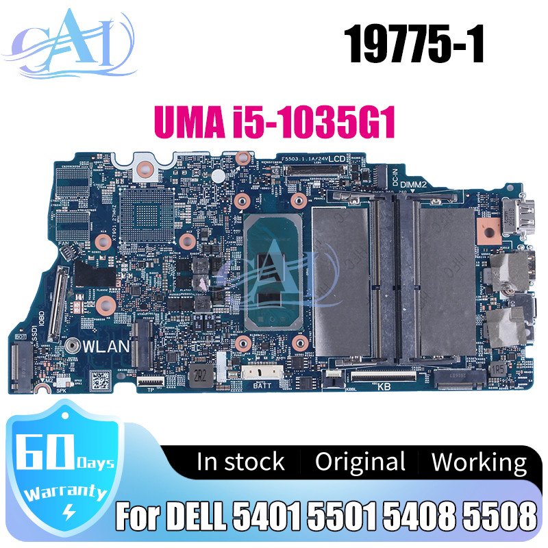 19775-1 For DELL Inspiron 5401 5501 5408 5508 Laptop Motherboard TG76R i5-1035G1