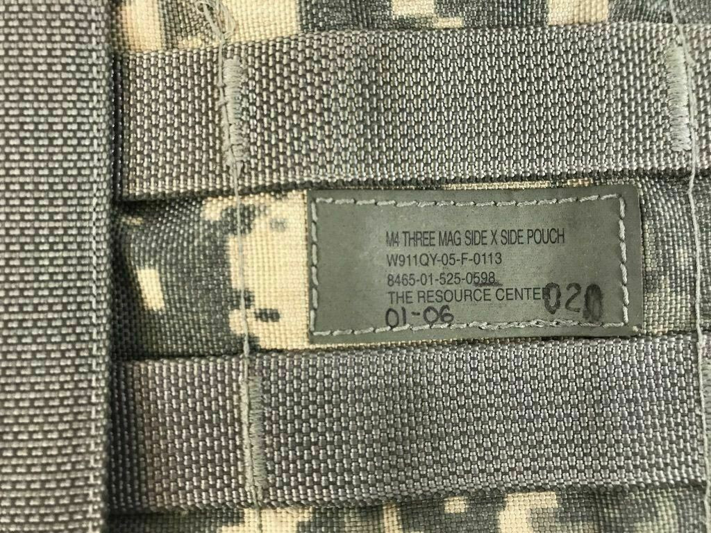 NEW TRIPLE THREE 3 MAG UTILITY AMMO POUCH ACU