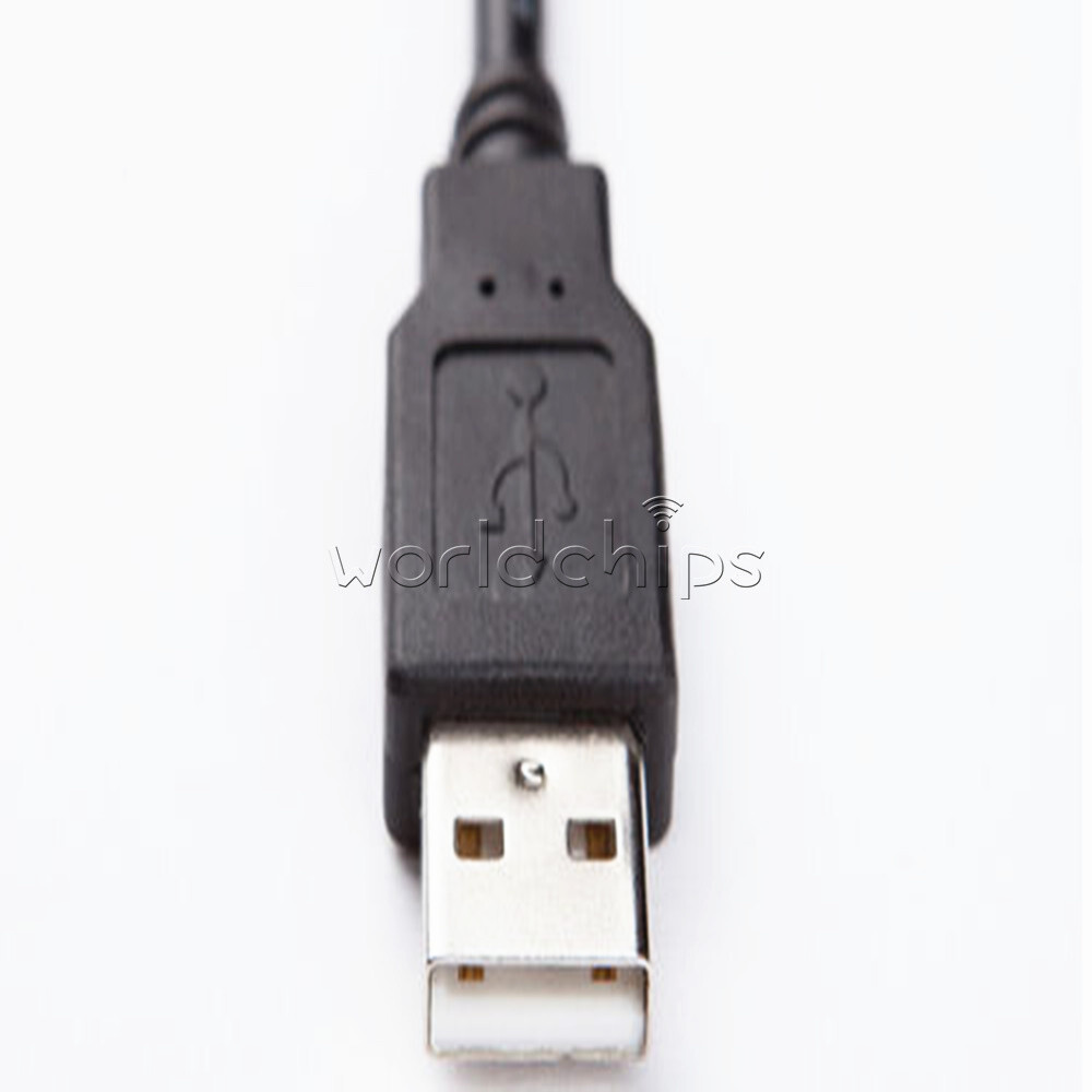 PLC Programming USB-SC09-FX Cable Mitsubishi FX0S/FX1S /FX0N /FX1N/FX2N Black