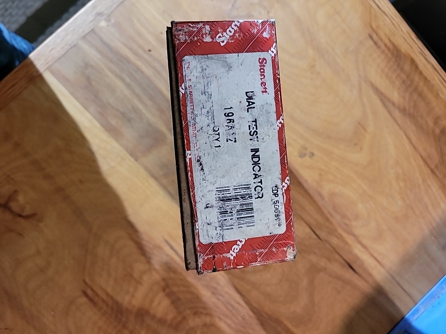 Starrett 196A1Z Dial Test Indicator W/ Case & Original Box