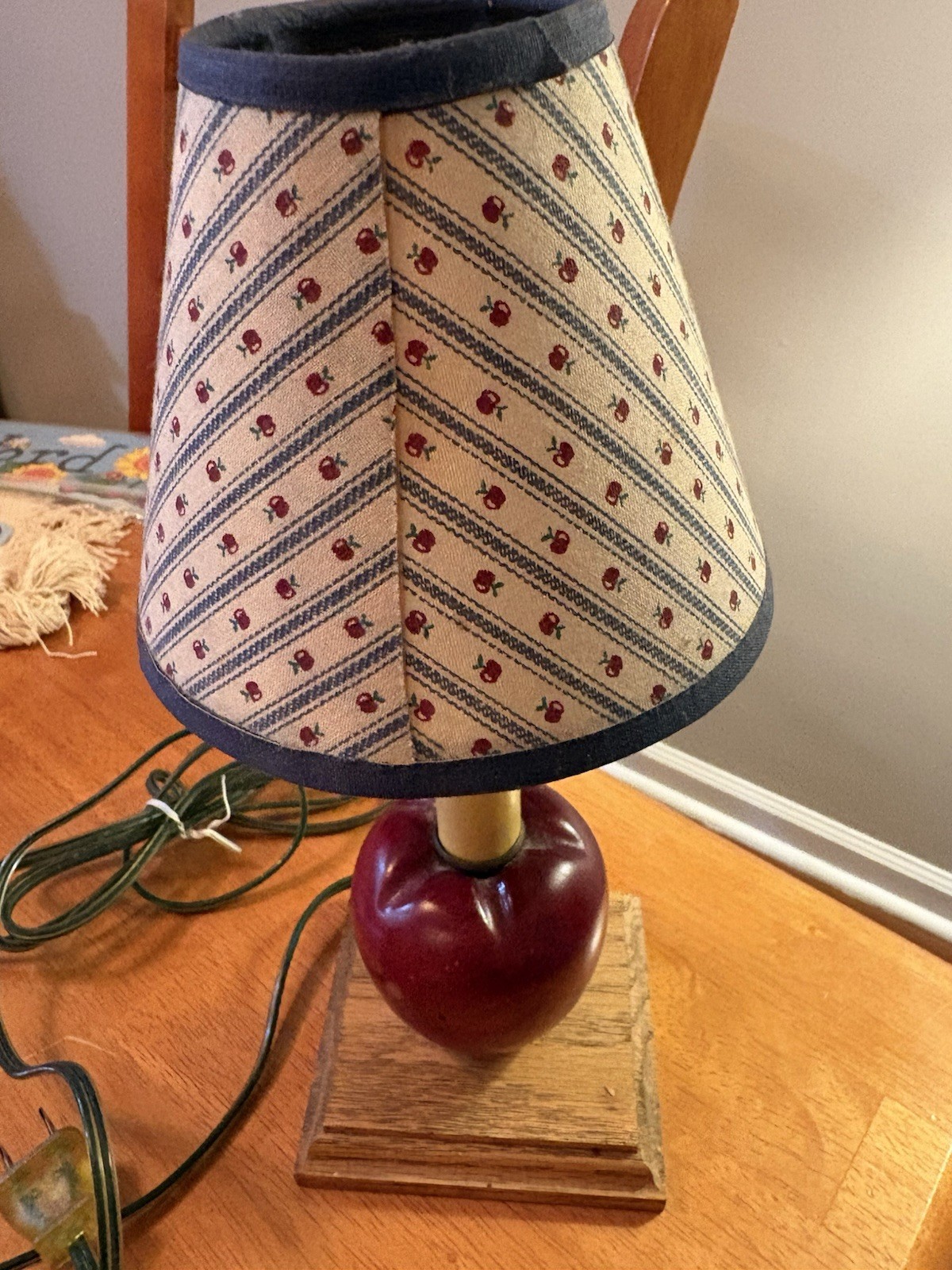 Vintage Apple Tabletop Nightlight