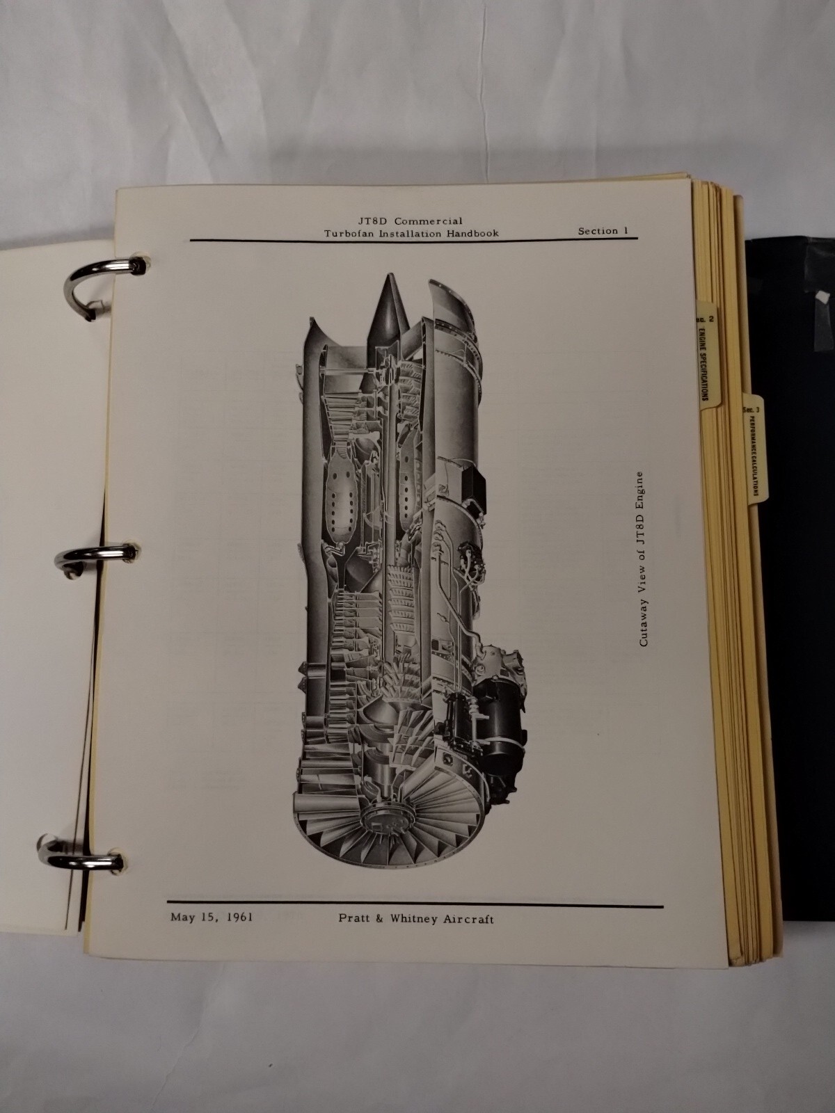 Pratt & Whitney JT8D Commercial Turbofan Engine Installation Handbook-Original