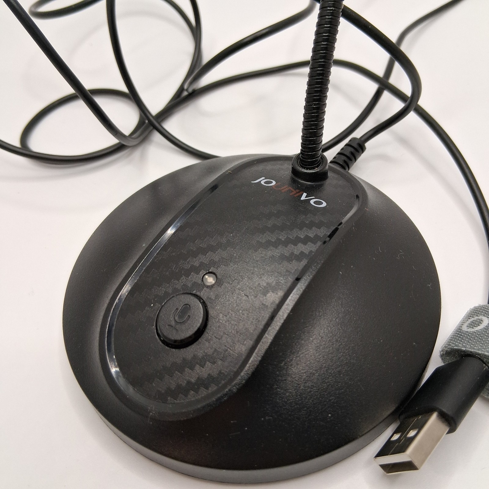 Jounivo Desktop Microphone USB plugin on off button 5V/500mA