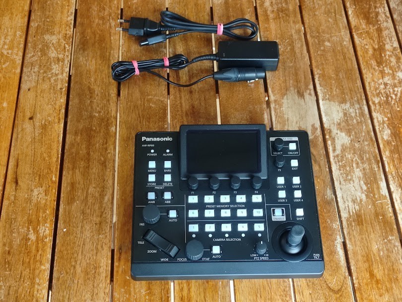 PANASONIC AW RP60 CONTROL PANEL CONTROLLER Pan Tilt Zoom REMOTE CAMERA IP CONTROLLER