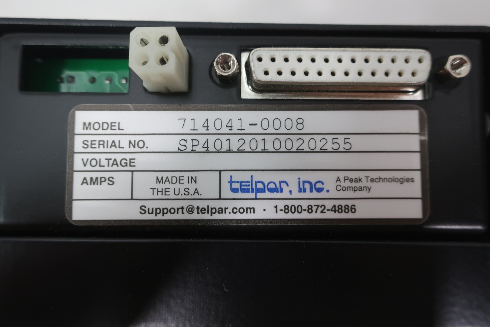 Telpar 714041-0008 Panel Thermal Printer