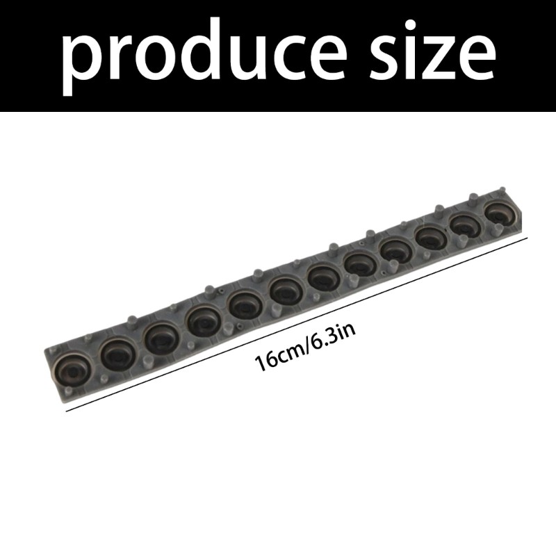 Key Contact Rubber Pads With Stable Performances Conductive Keypad Strips