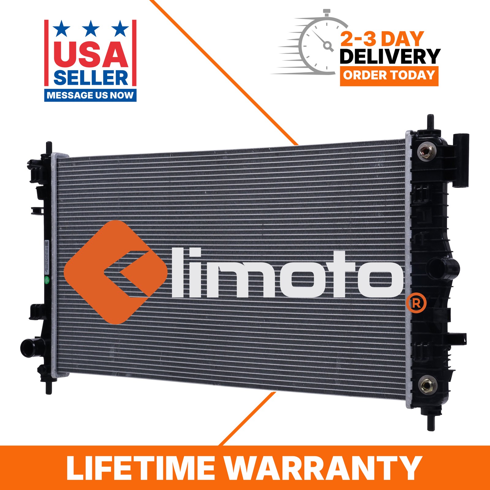 Klimoto Radiator for Buick Regal 2011-2013 Saab 9-5 2011 2.0L L4 for GM3010544
