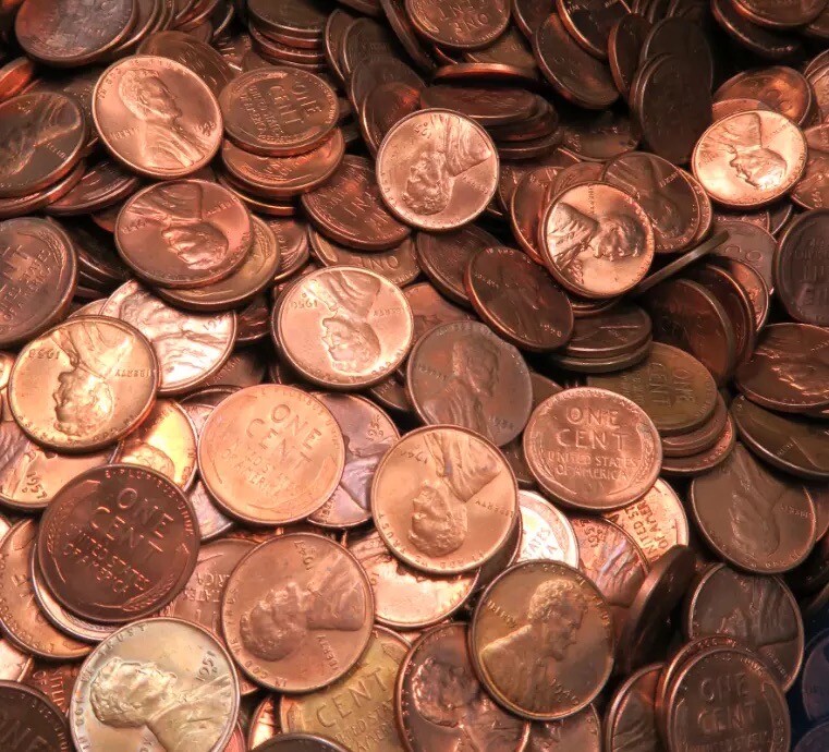 (500) AU-BU Lincoln Wheat Penny Lot ~ Mixed 1930's-1950's ~ 10 Rolls