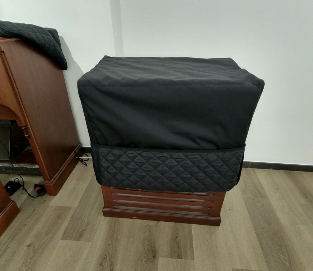 Custom padded cover for LESLIE 3300W (walnut)