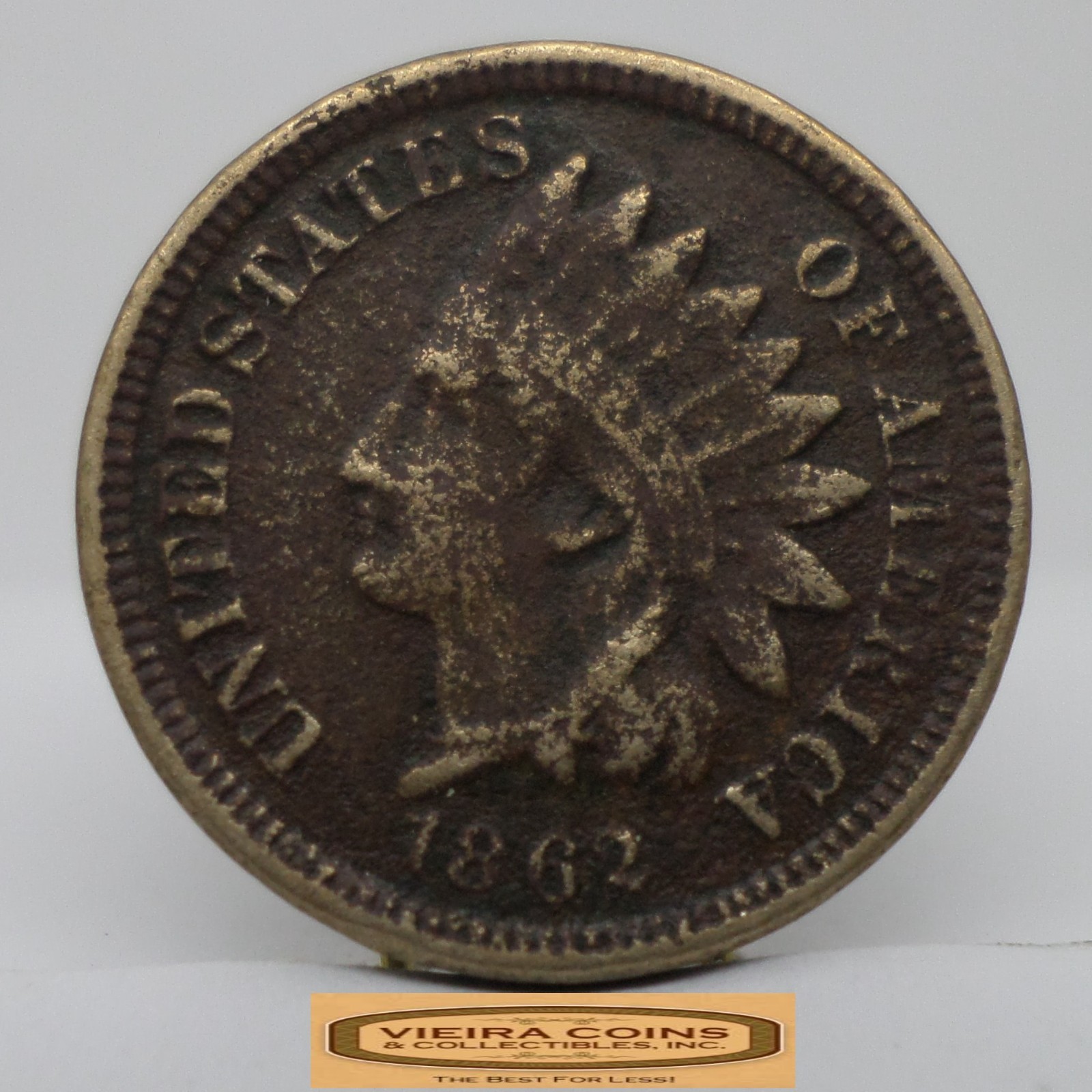 1862 Indian Head One Cent - #C50337NQ