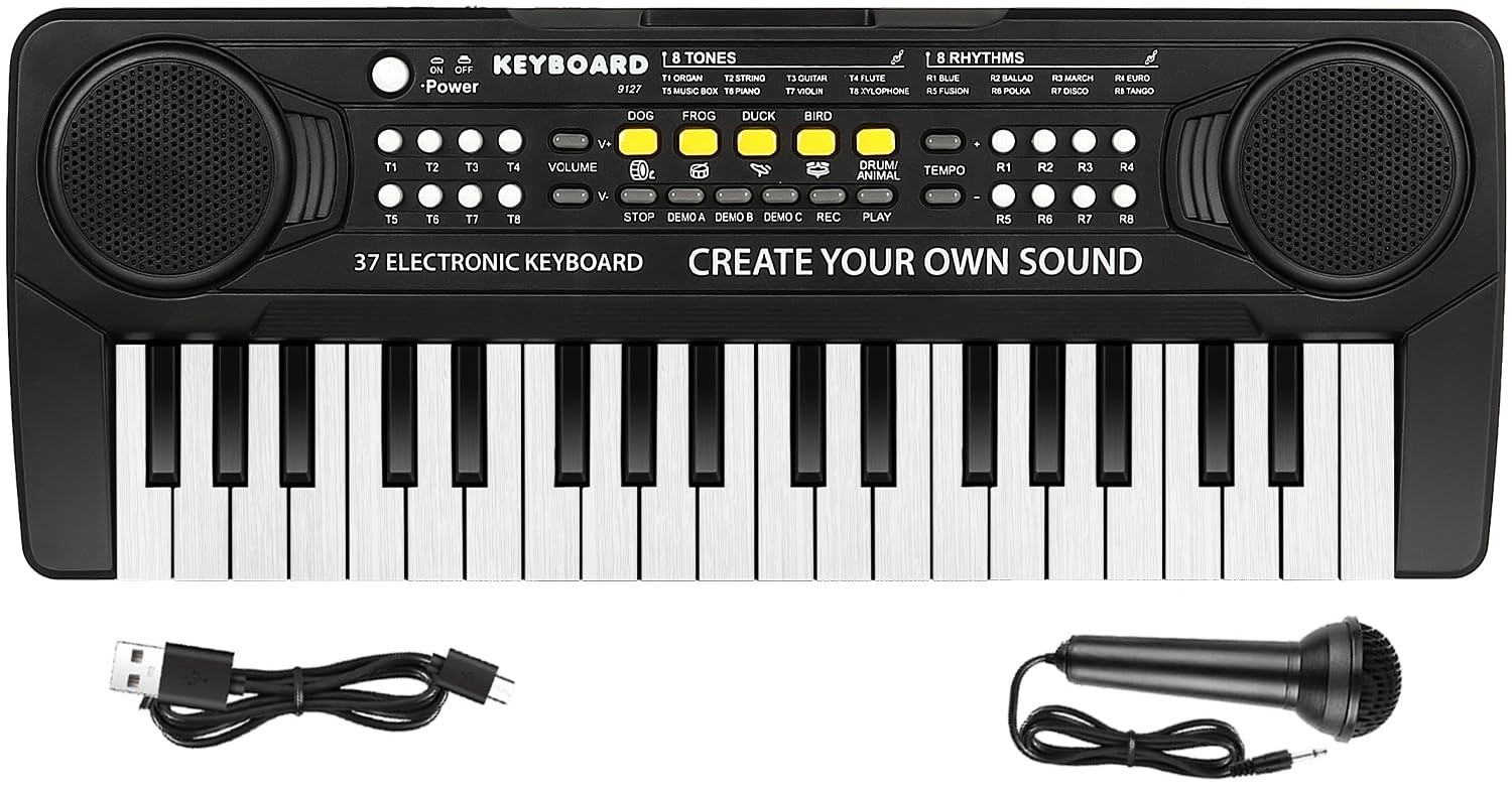 Piano Keyboard - 37 Keys Piano Toys for , Beginner Keyboard Piano for , Educa...