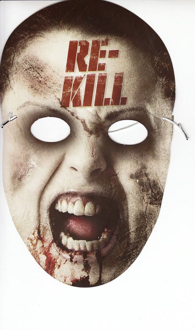 Re-Kill movie 2014 San Diego Comic-Con SDCC promo cardboard mask