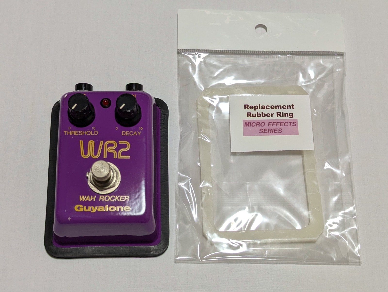 Guyatone WR2 Wah Rocker Auto Wah Guitar Effect Pedal W/ Replacement Rubber Ring