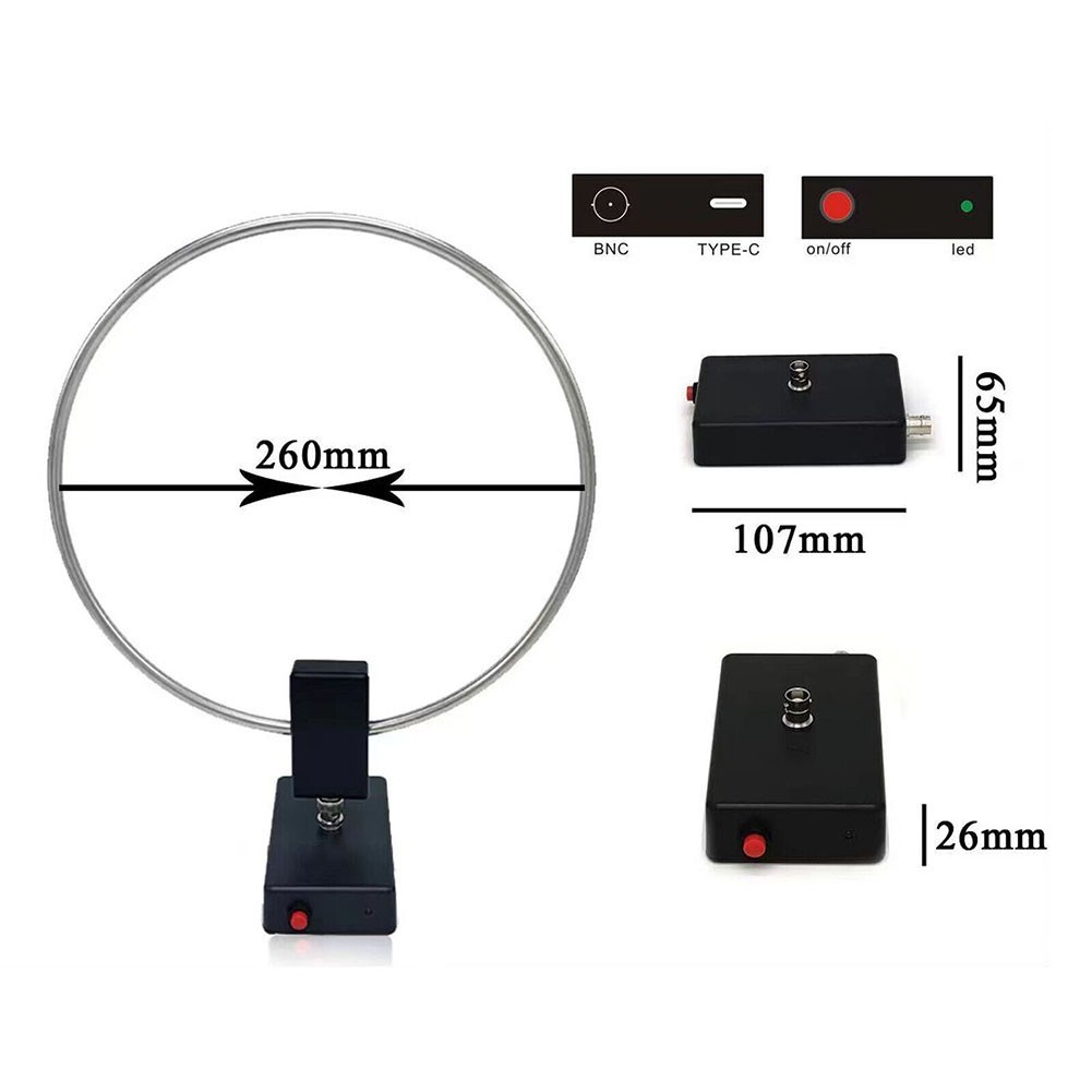 Portable Shortwave Solution GA800 Active Loop for Radios