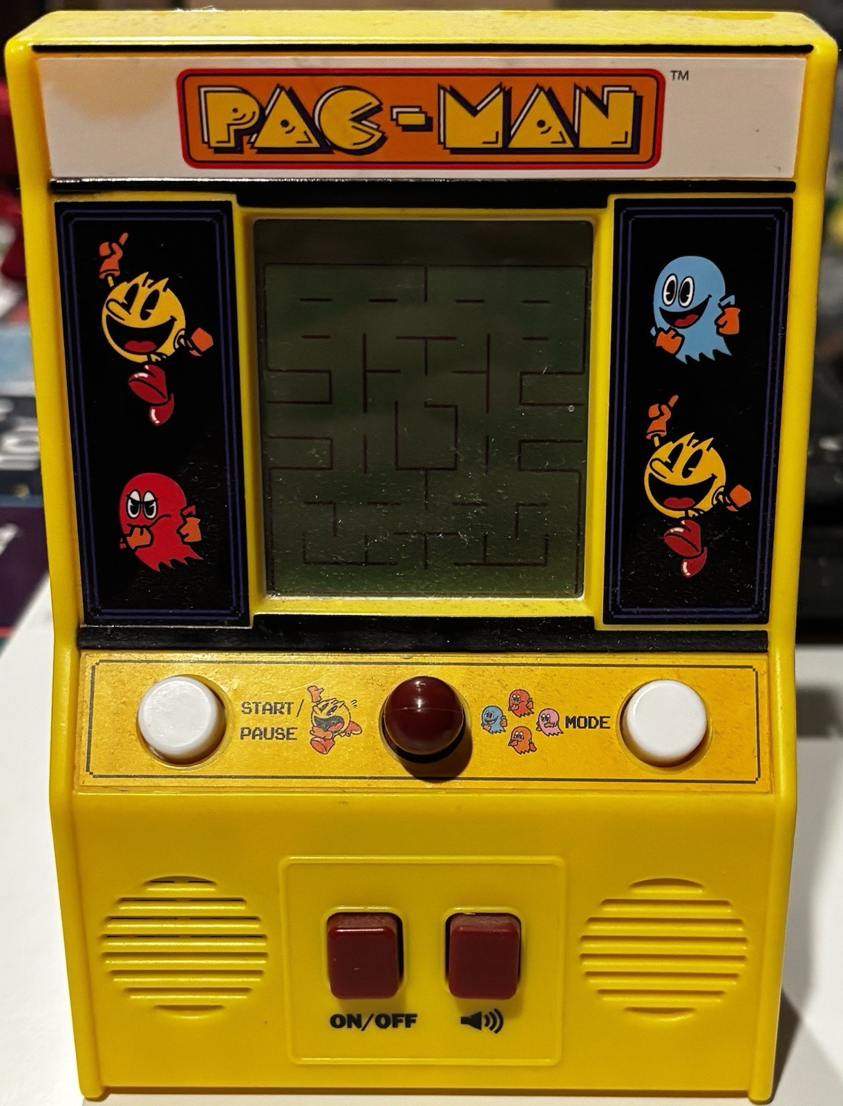Mini PAC MAN Handheld Arcade Game Bandai Namco Retro Video Machine Pacman