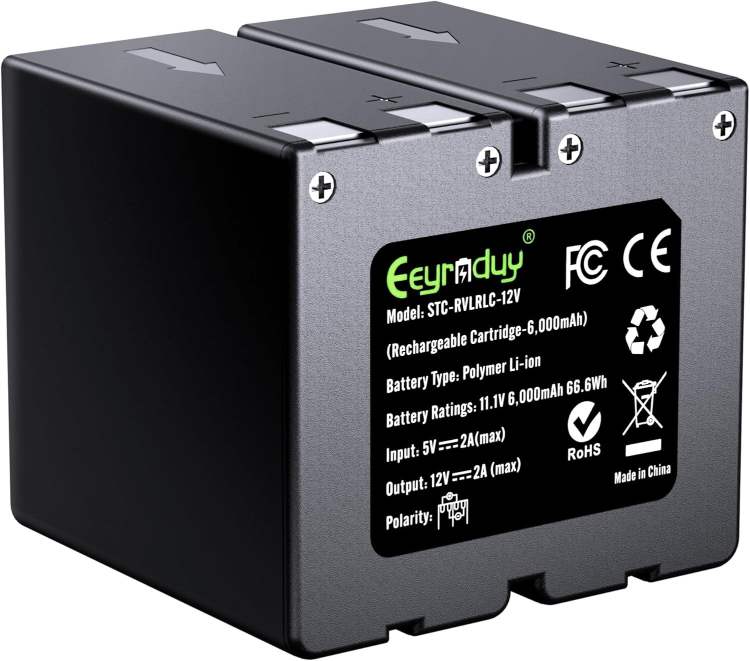 Stealth Cam EM10 360 FieldMax Revolver Rechargeable Li-Ion Battery Pack 6000 mAh