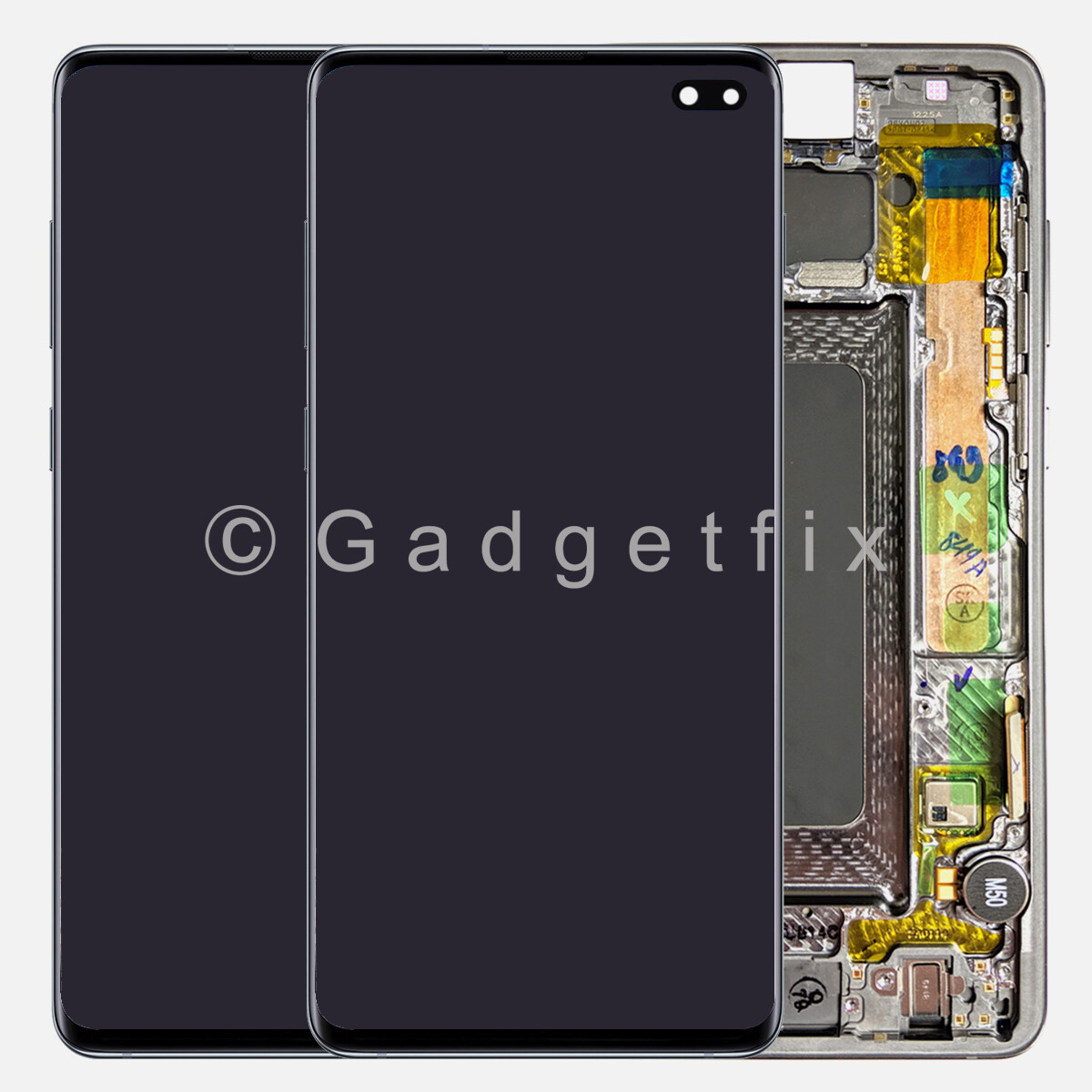 For Samsung Galaxy S10 Plus G975 TFT LCD Display Touch Screen Digitizer Frame