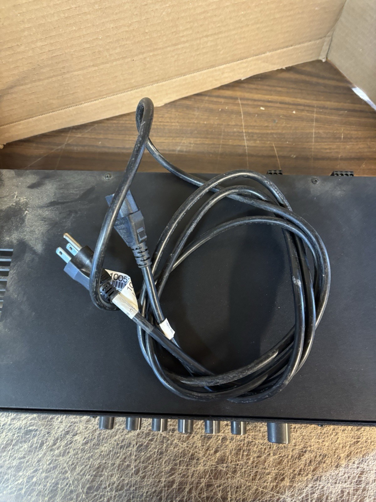 BiAmp MXA35 6-Channel Power Amplifier w/ HD Power Cord bs8