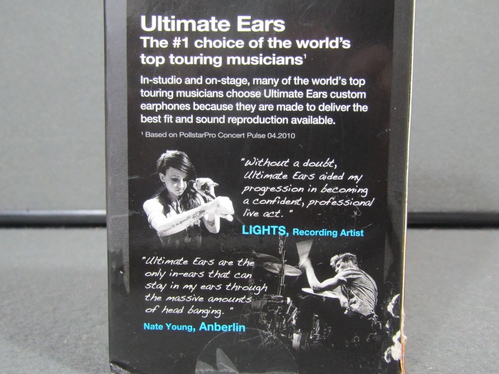 Logitech Ultimate Ears 200vi Black In-Ear Headset