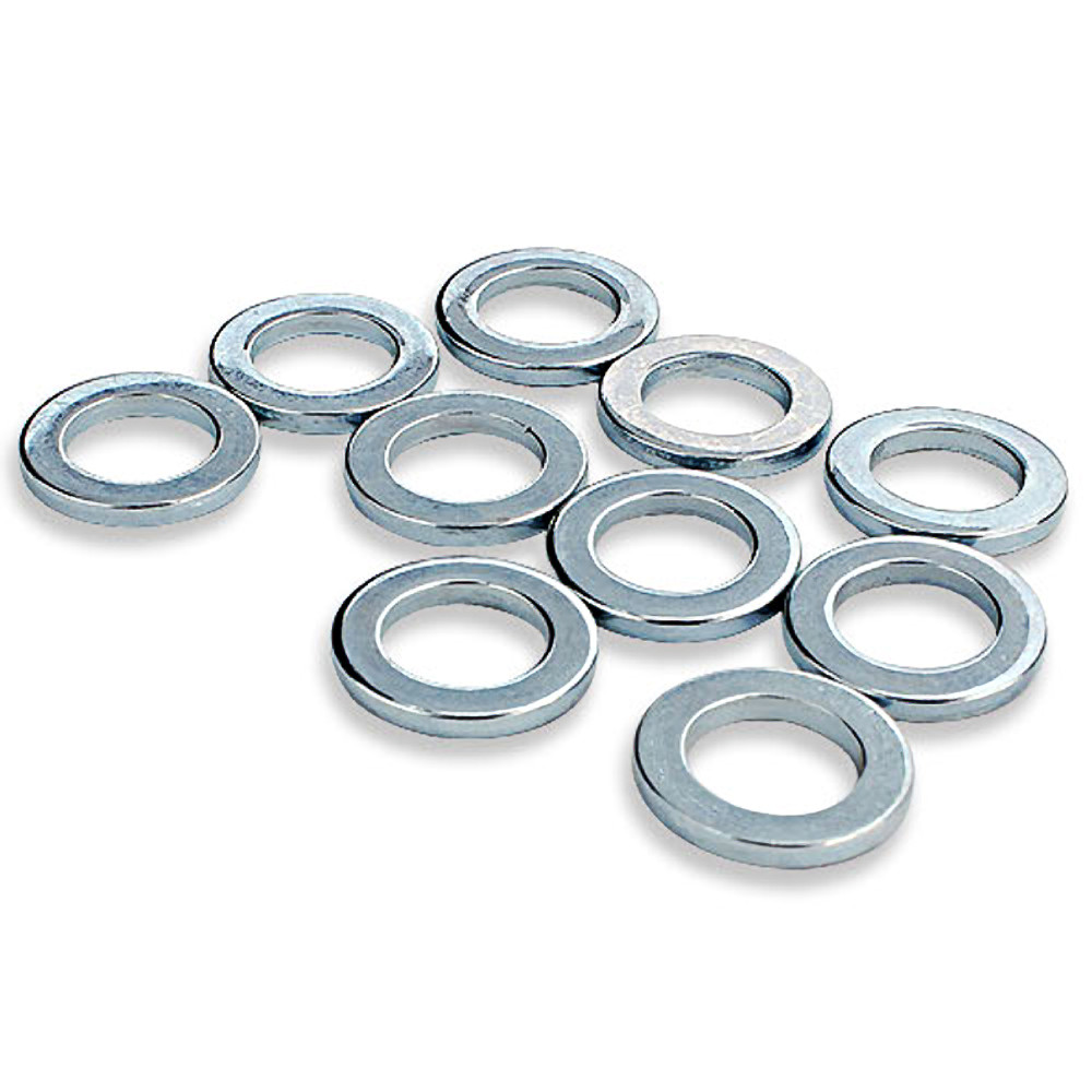 Whiteside 31250W Flat Washers, 10-Pack 5/16 in. I.D. x 1/2 in. O.D.