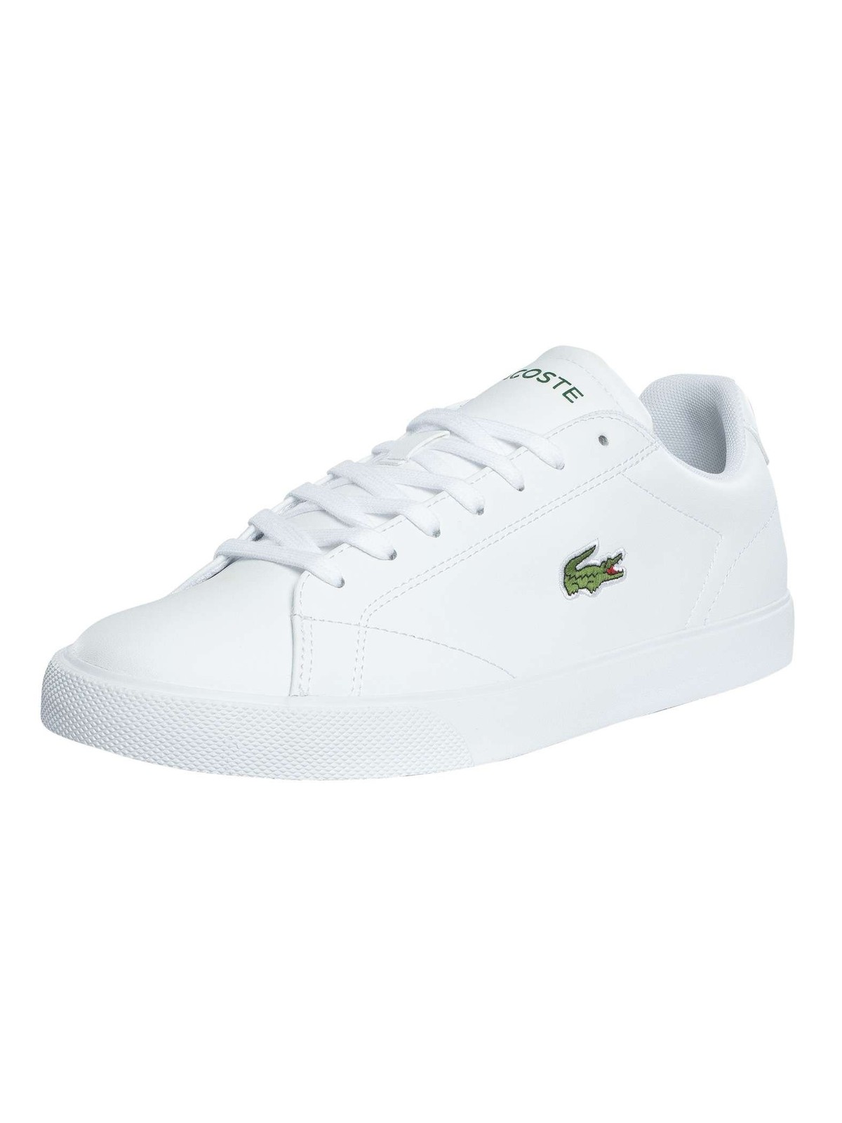 Lacoste Men's Lerond Set 125 2 CMA Leather Trainers, White