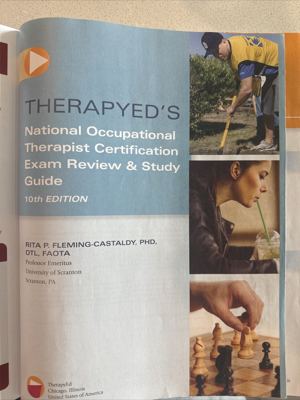 Therapy Ed National Occupation Therapist Certification Exam Review & Study Guide