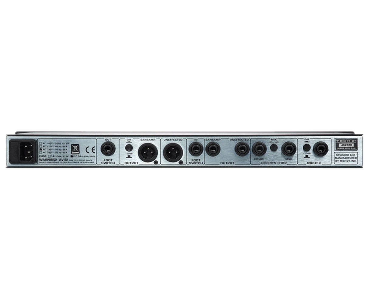 Tech 21 SansAmp RBI Rackmount Bass Pre-Amp