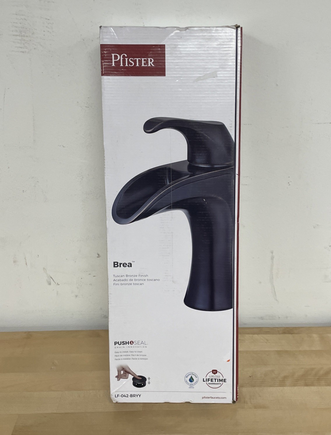 Pfister Brea Tuscan Bronze Finish (LF-042-BRYY) OPEN BOX