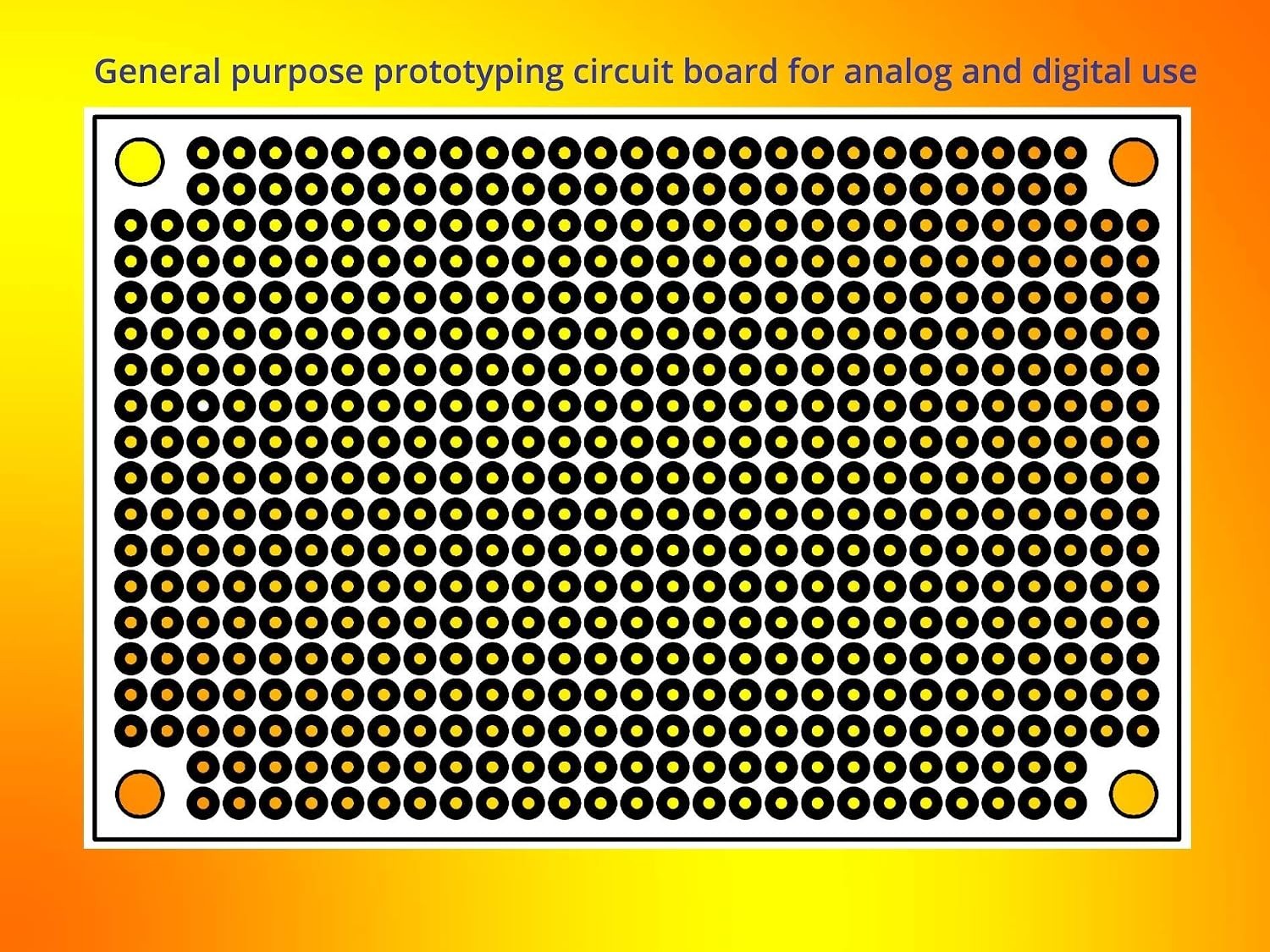 High-Quality Double-Sided PCB Circuit Boards Kit - 40 Pieces for DIY Projects