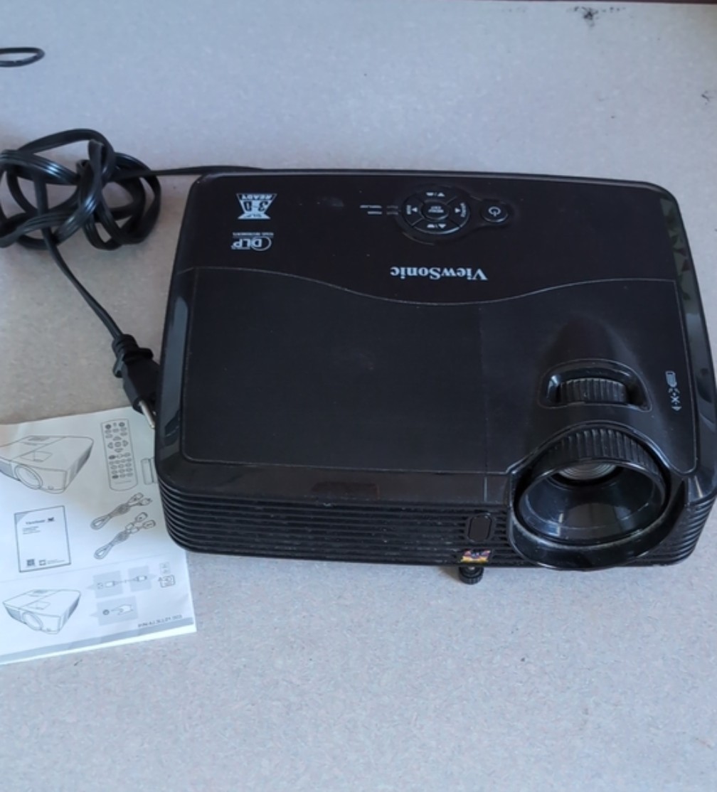 ViewSonic Projector Lamp Bulb DLP 3D Projector PA 503S/PA503X, With All Cords