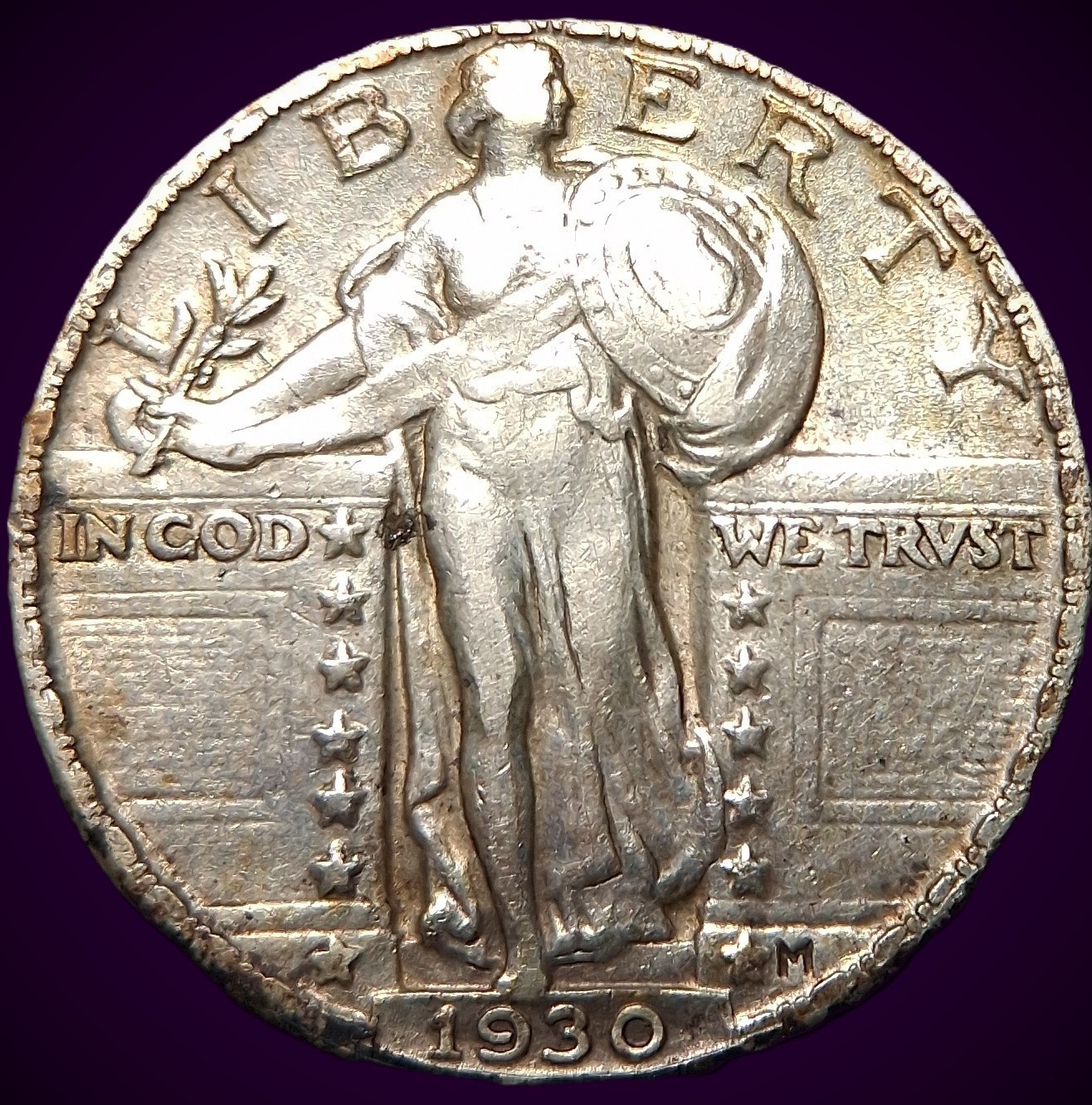 1930 Standing Liberty Quarter - Details - FREE SHIPPING! - E185