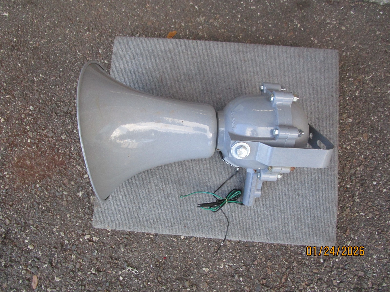 Edwards Duotronic Explosion Proof Horn 24 VDC Model 5522M-AQ