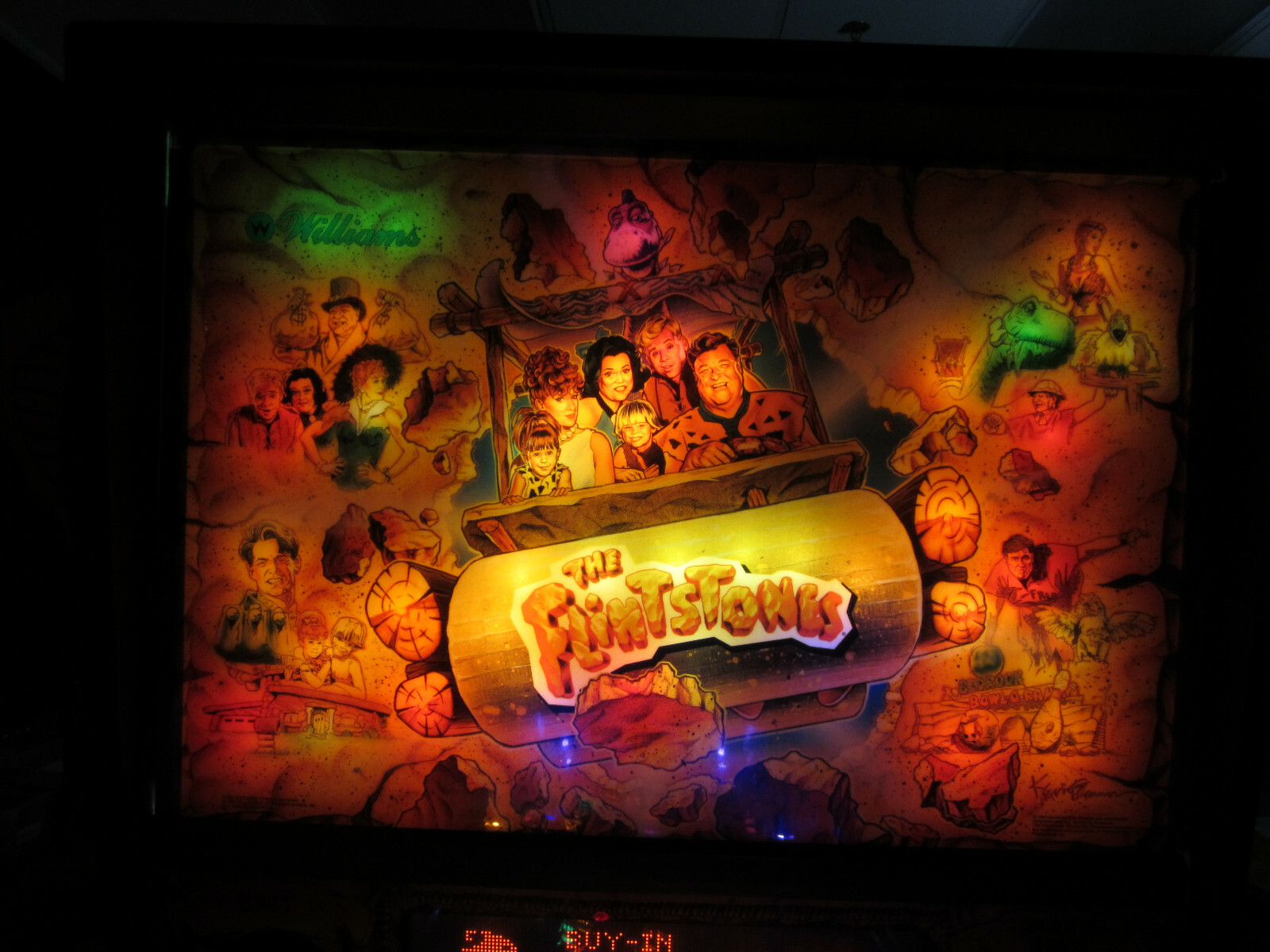 FLINTSTONES Complete LED Lighting Kit custom SUPER BRIGHT PINBALL LED KIT