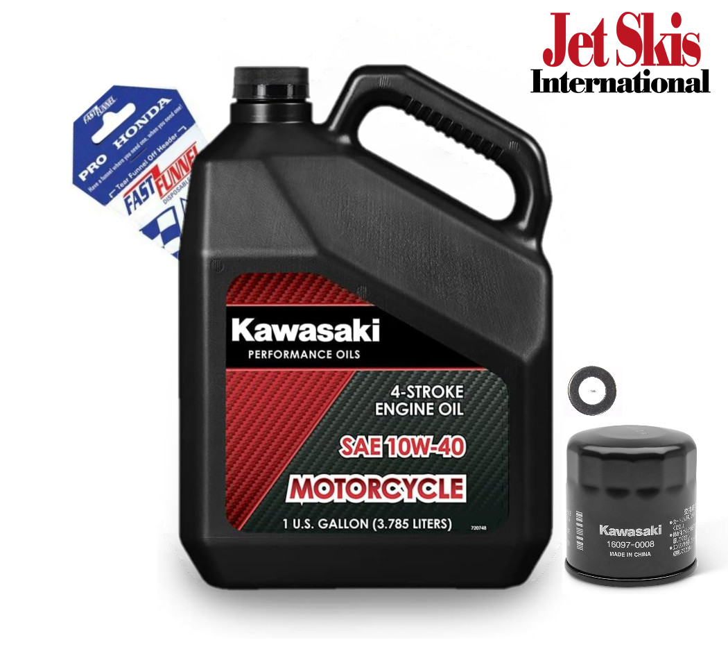 OEM Kawasaki Oil Change Kit for Kawasaki Ninja ZX-6R (1995-2025)