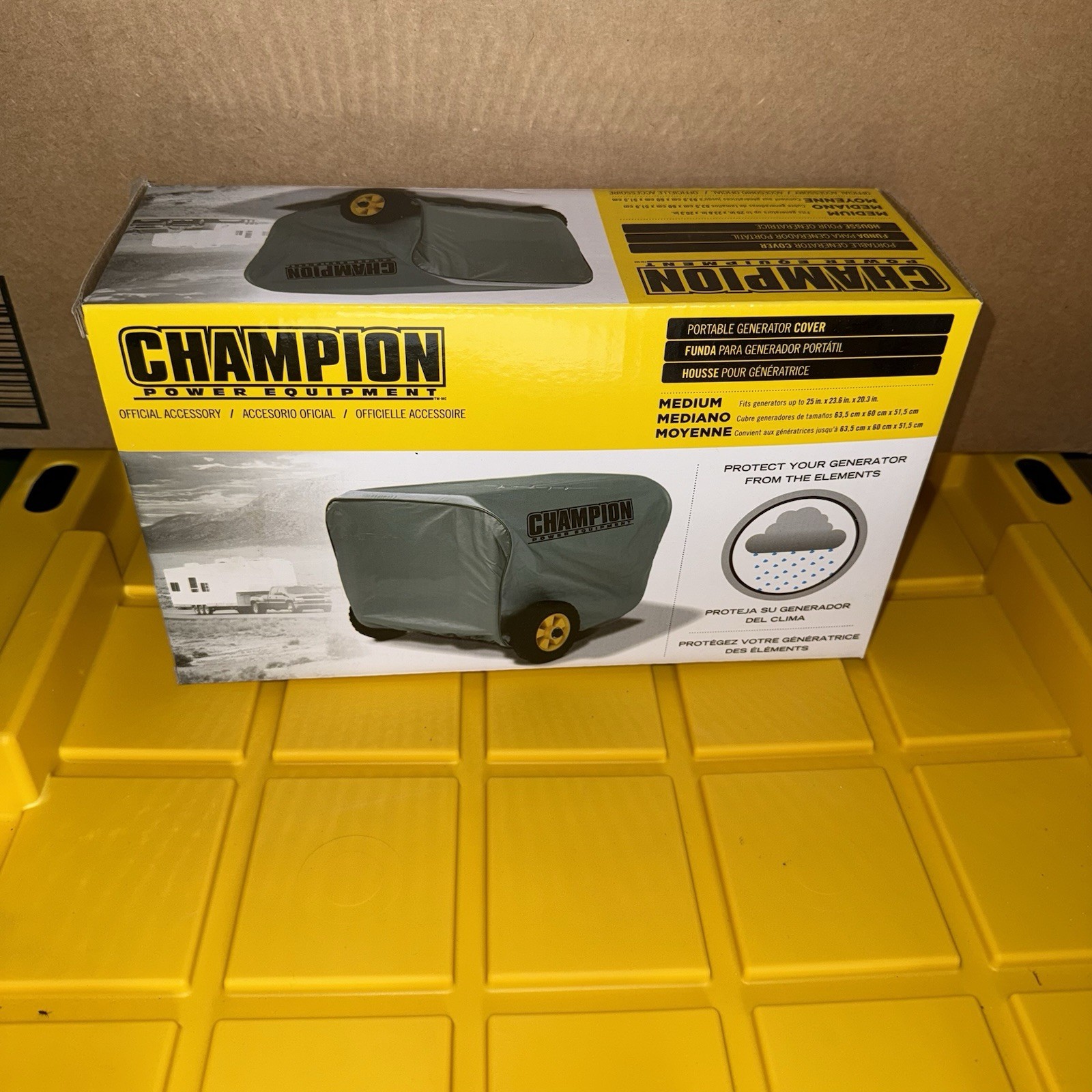 Champion Power Equipment C90011 Generator Cover Gray New