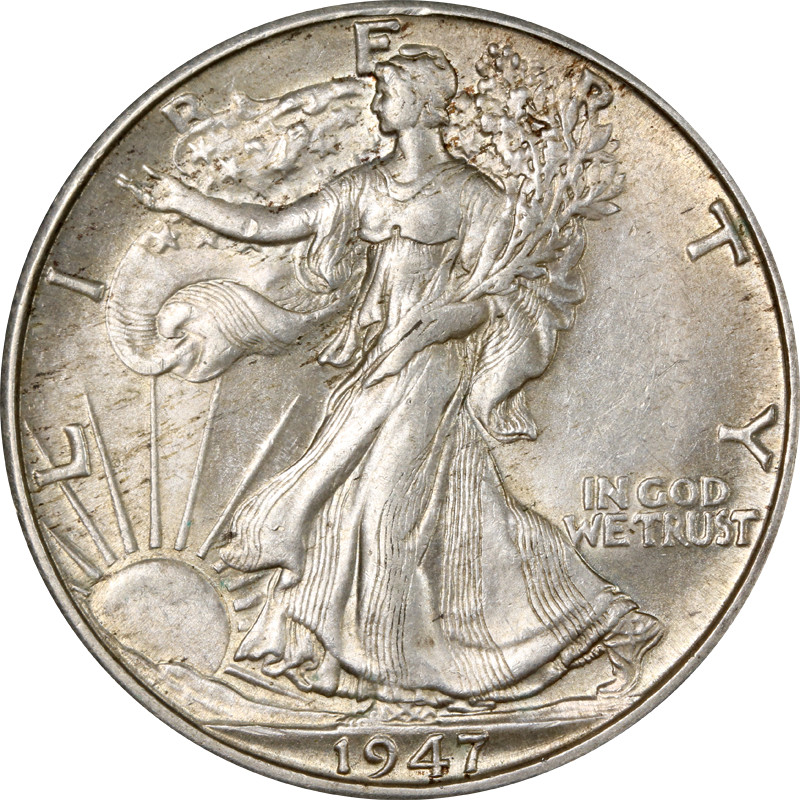 1947-D Walking Liberty Half