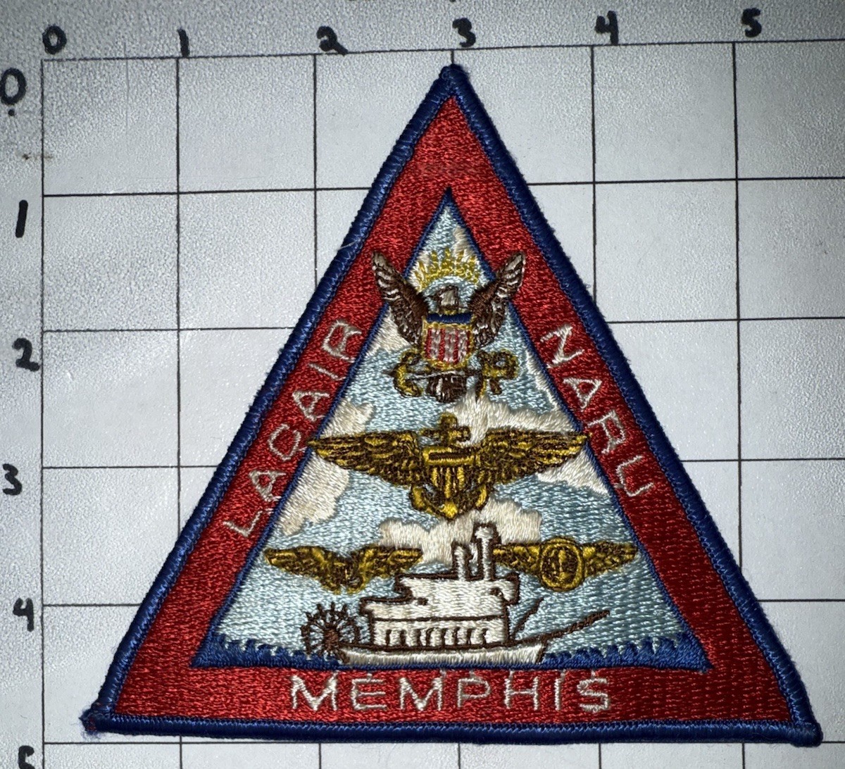 Vietnam War - 1970s USN Naval Air Reserve Unit Lacair Memphis Patch (20)
